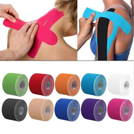 Taśma kinesiology – elastyczna opaska na bóle mięśni